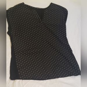 Papermoon black blouse Size L